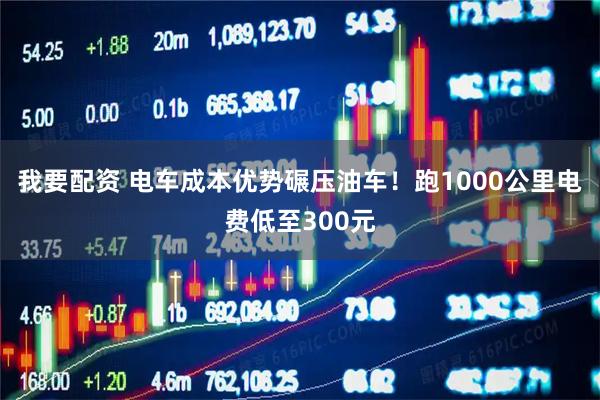 我要配资 电车成本优势碾压油车！跑1000公里电费低至300元